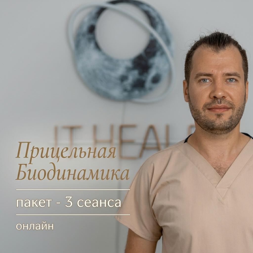 Прицельная Биодинамика, пакет из 3-х сеансов, онлайн